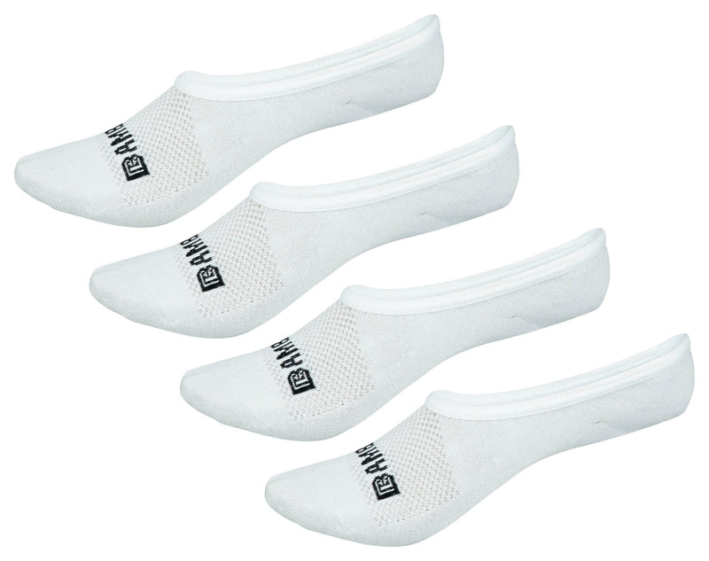 Load image into Gallery viewer, Bamboo Sports Super Low Cut No Show Bamboo Rayon Socks- Breathable, Moisture Wicking, Odor Eliminating, 4 Pair
