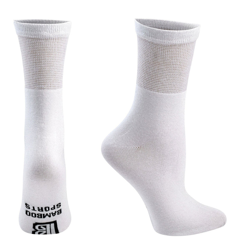 Load image into Gallery viewer, Women's Bamboo Rayon Crew Socks
