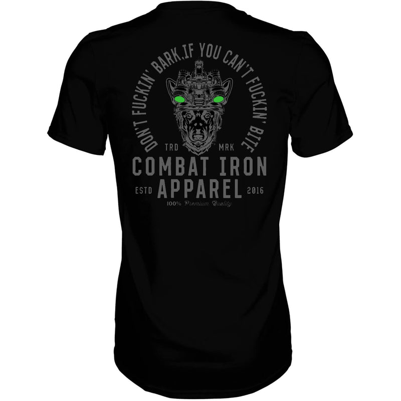 Load image into Gallery viewer, Don&#39;t Fuckin&#39; Bark If You Can&#39;t Fuckin&#39; Bite Men&#39;s T-Shirt
