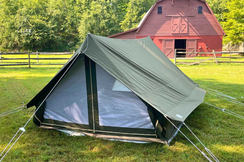 Load image into Gallery viewer, Canvas A-Frame Tent - The Scout About™
