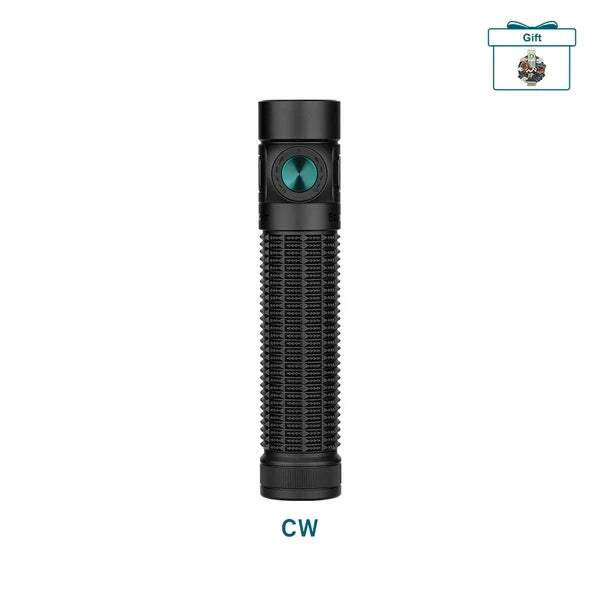 Load image into Gallery viewer, Olight Baton 4 Pro Rechargeable EDC Flashlight – 1600 Lumens – Black &amp; Stars &amp; Stripes
