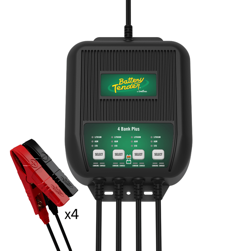 Load image into Gallery viewer, Battery Tender® 4-Bank 12V 1.25 Amp Battery Charger and Maintainer
