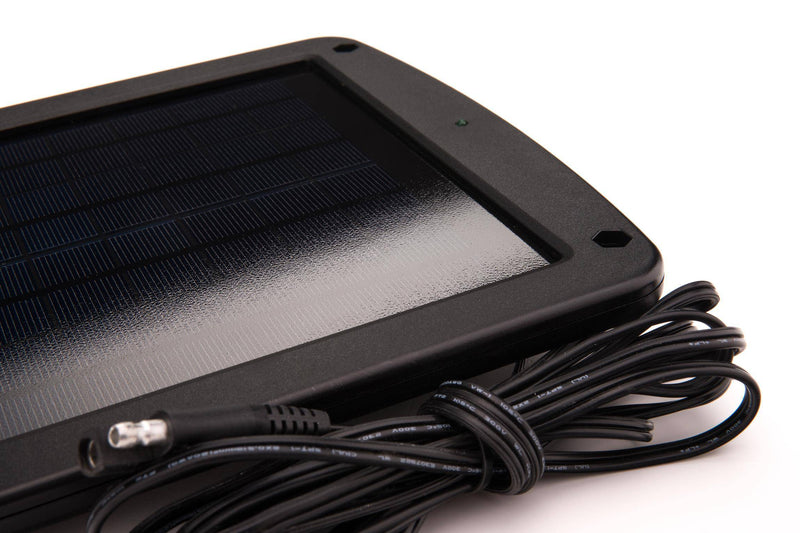 Load image into Gallery viewer, 5 Watt Solar 12V Battery Charger with Handlebar Mount

