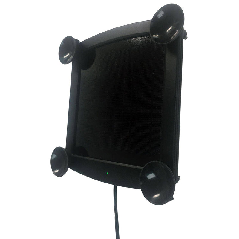 Load image into Gallery viewer, 5 Watt Solar 12V Battery Charger with Handlebar Mount
