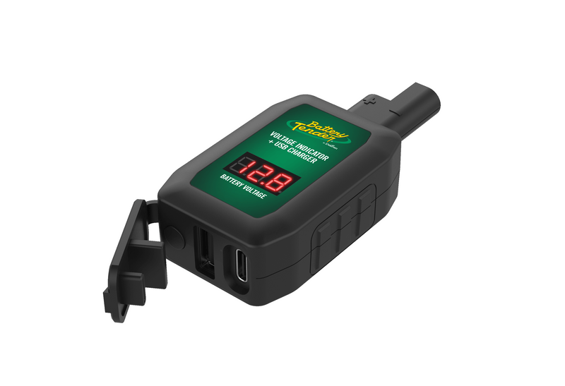 Load image into Gallery viewer, Battery Tender® Quick Disconnect USB and USB-C Voltage Indicator

