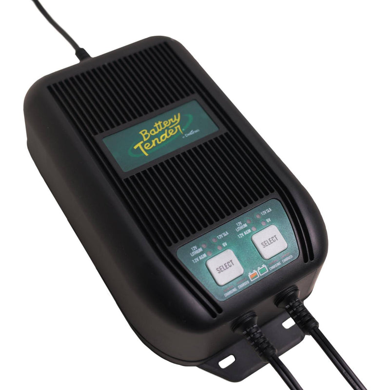 Load image into Gallery viewer, 2-Bank Selectable 12V or 6V, 6 AMP Battery Charger
