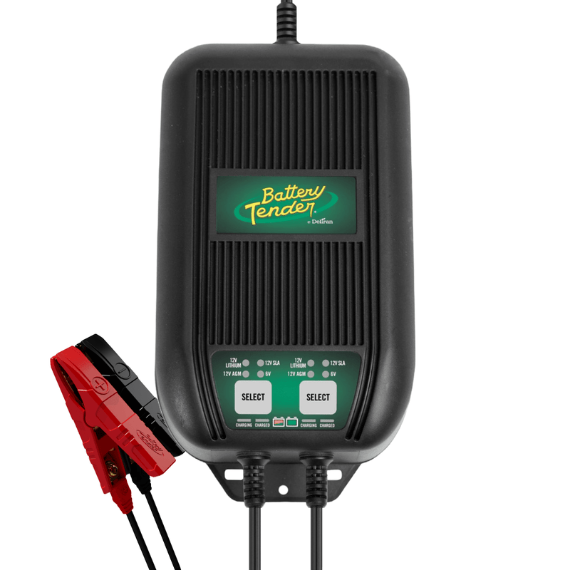 Load image into Gallery viewer, 2-Bank Selectable 12V or 6V, 6 AMP Battery Charger
