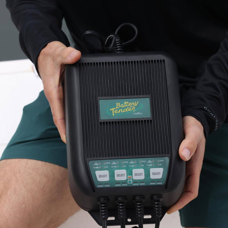 Load image into Gallery viewer, WaveCharge 4-Bank 12V 12 Amp Battery Charger and Maintainer
