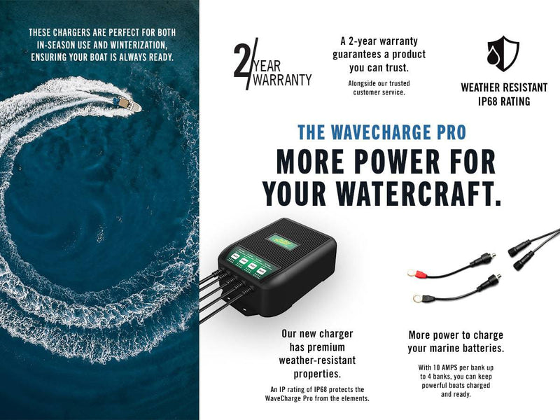 Load image into Gallery viewer, WaveCharge Pro 2-Bank 12V,  20 AMP Battery Charger
