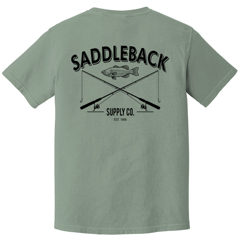 Load image into Gallery viewer, Out Fishin' Pigment Tee
