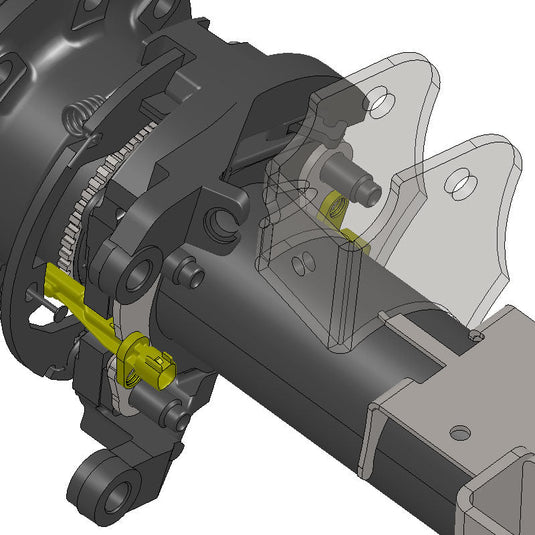 JK ABS Mounting Plates - Sterling 2005+ Superduty