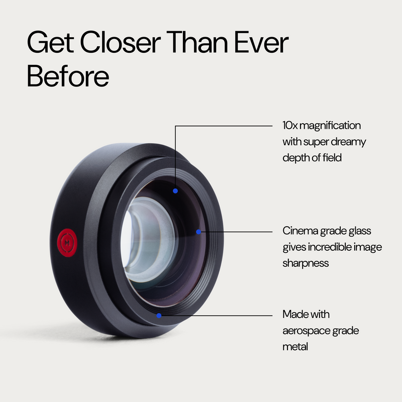 Load image into Gallery viewer, Macro 10x Mobile Lens II (T-Series)
