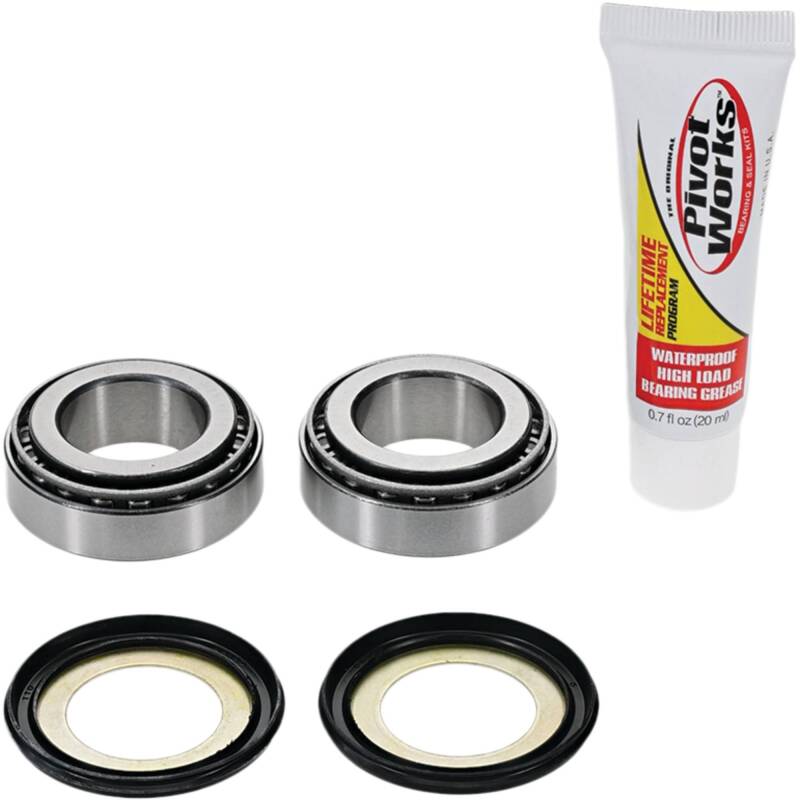 Pivot Works 19-23 Honda CRF110F Steering Stem Bearing Kit
