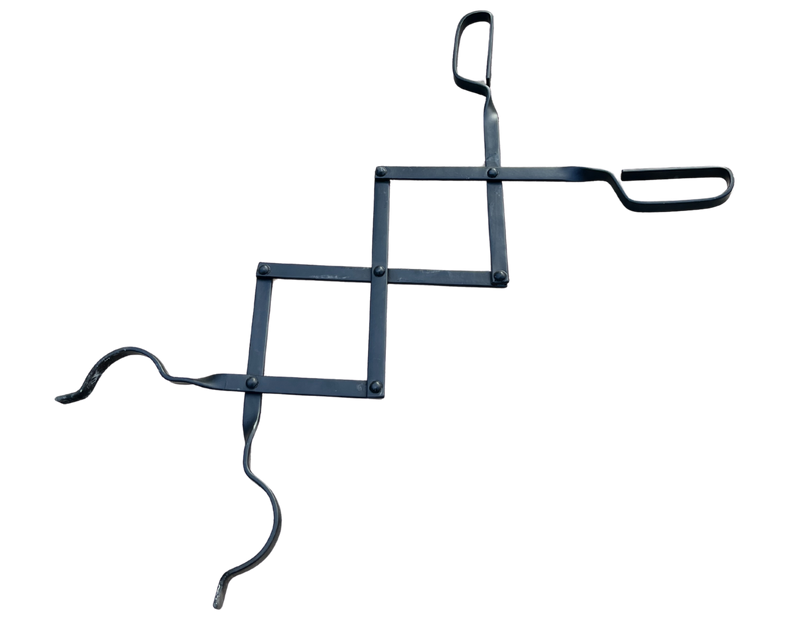 Load image into Gallery viewer, Grizzly Grabber Firewood Tongs: Easy Campfire Tending!
