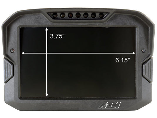 AEM CD-7 Non Logging Race Dash Carbon Fiber Digital Display (CAN Input Only) 30-5700