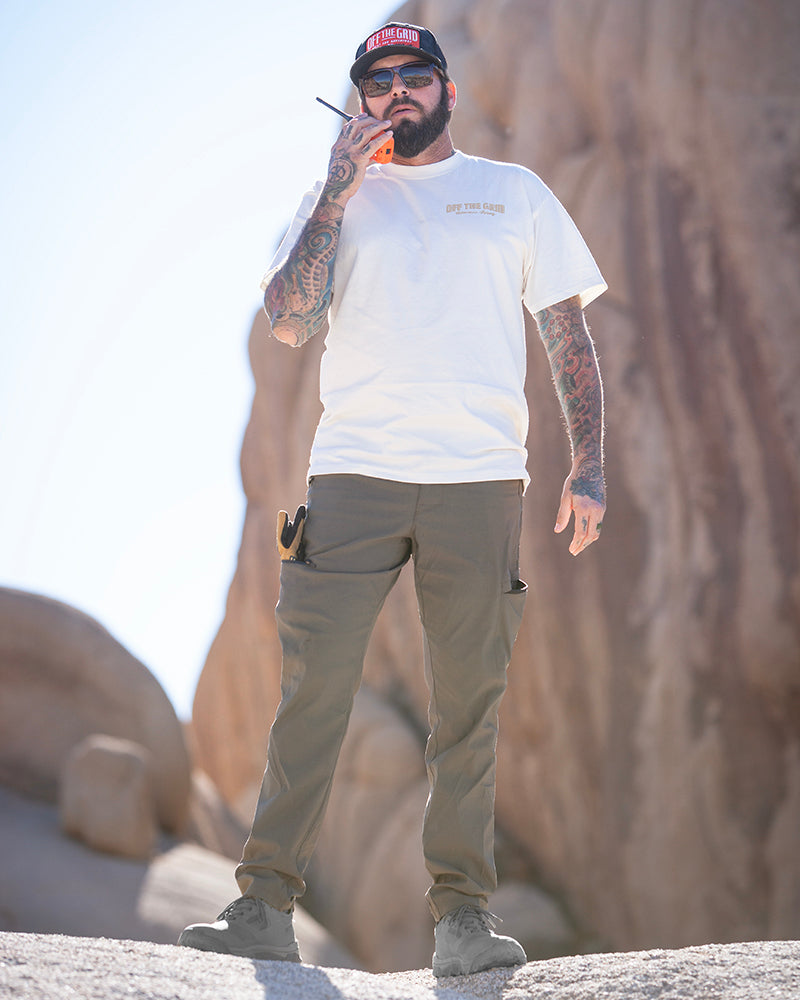 Load image into Gallery viewer, Lancer Taper Fit Pant - Beluga Brown
