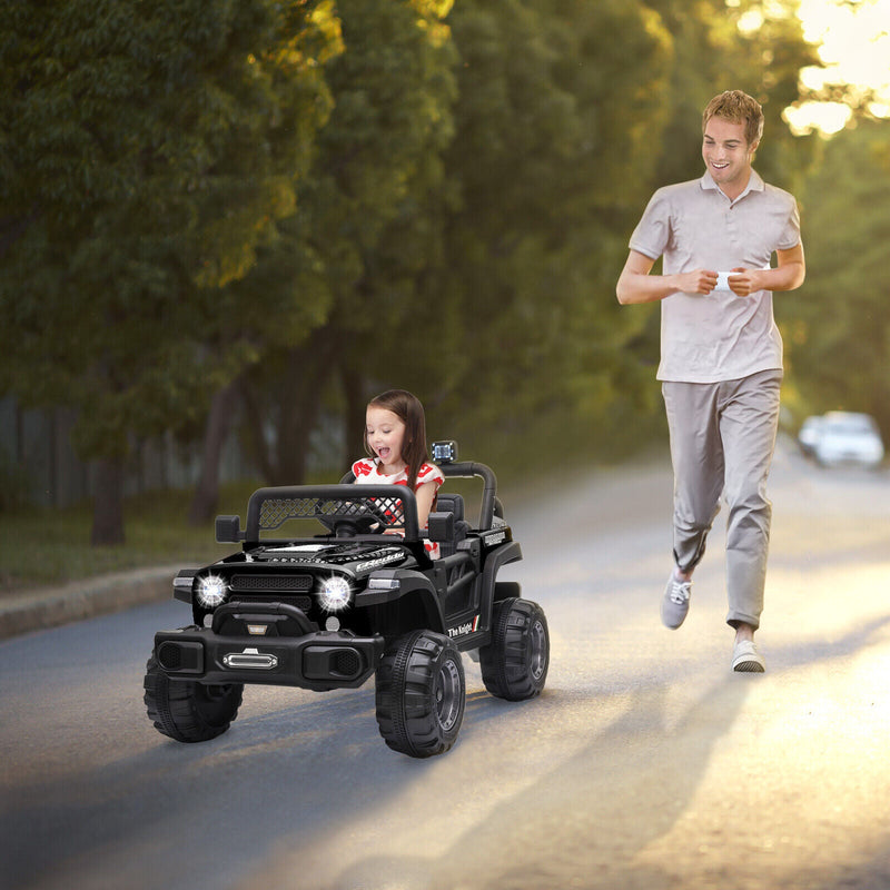 Load image into Gallery viewer, BBH-016 Dual Drive 12V 4.5A.h 2.4G Remote Control Off-Road Vehicle in Black
