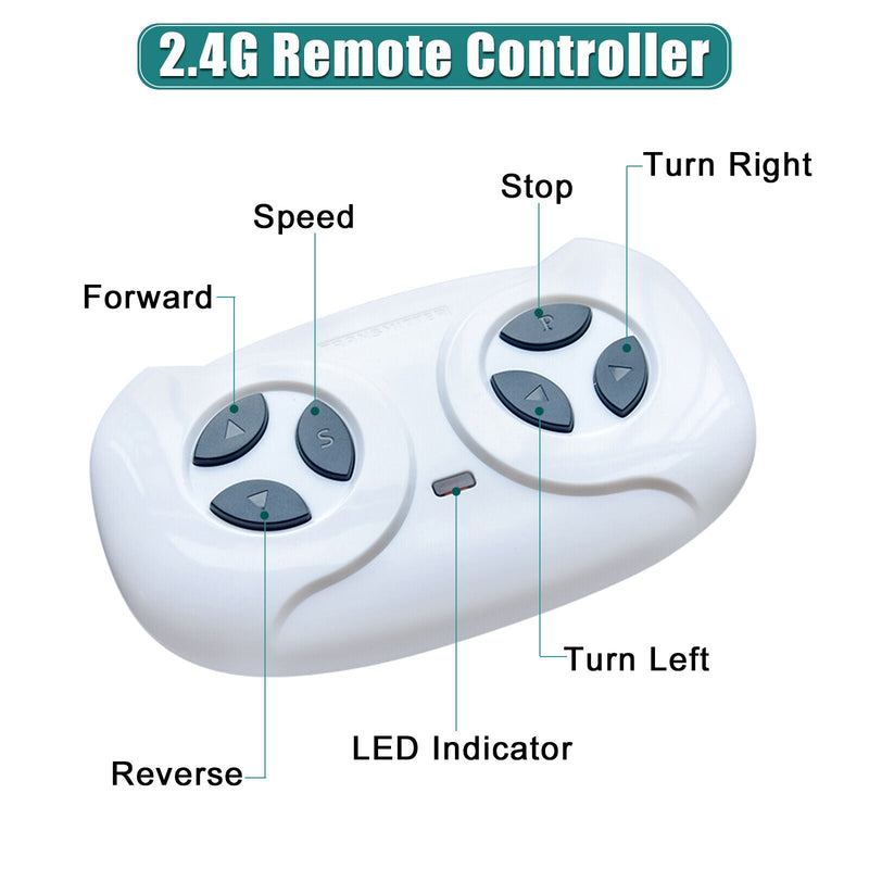 Load image into Gallery viewer, BBH-016 Dual Drive 12V 4.5A.h 2.4G Remote Control Off-Road Vehicle in Black
