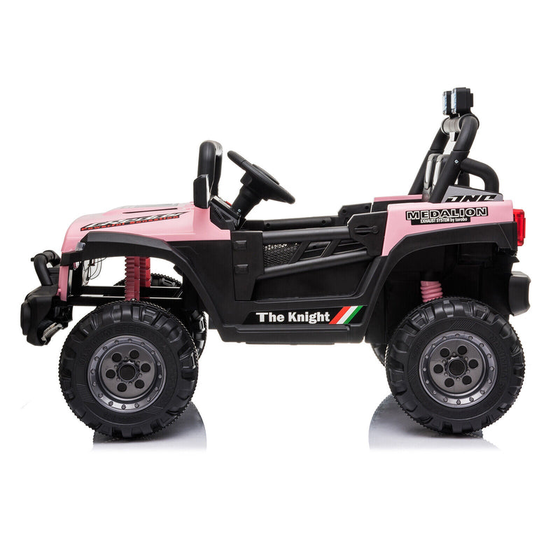 Load image into Gallery viewer, BBH-016 Dual Drive 12V 4.5A.h 2.4G Remote Control Pink Off-Road Vehicle
