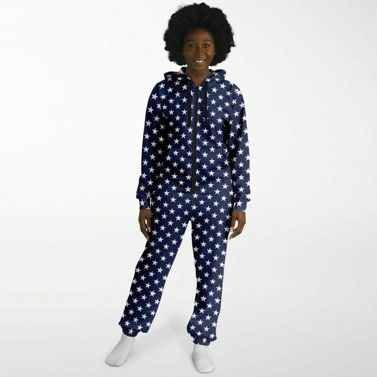 Rad Palm Star Spangled Jumpsuit