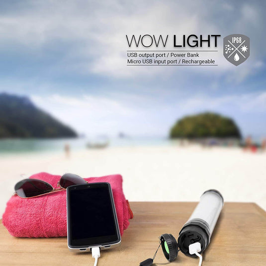 Wow Sports Waterproof Lantern & Flashlight (19-5180/5190)