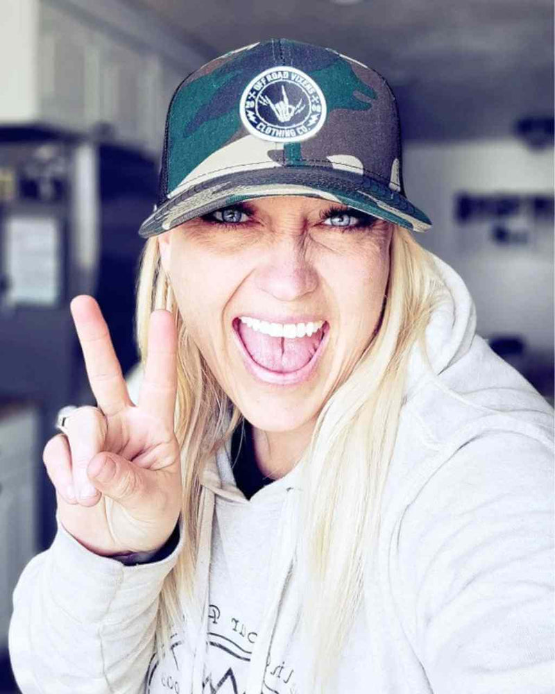 Load image into Gallery viewer, Be Epic Camo Trucker Hat
