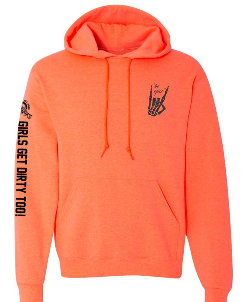 Load image into Gallery viewer, Be Epic Pullover Neon Coral
