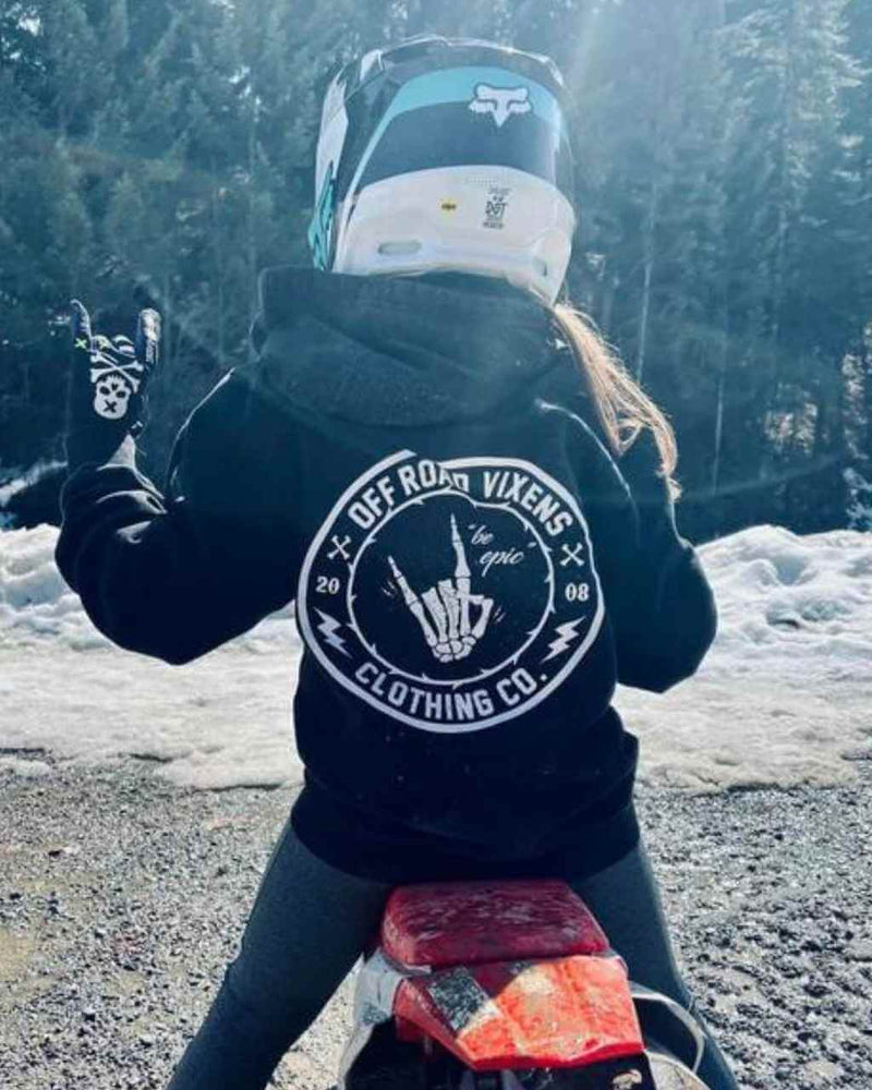 Load image into Gallery viewer, Be Epic Unisex Zip Up Hoodie
