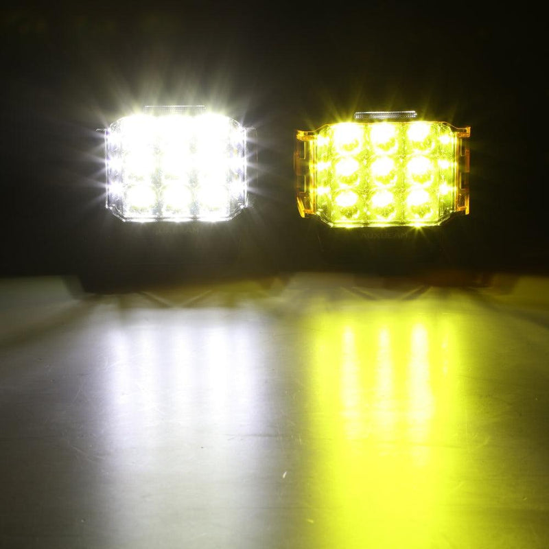 Load image into Gallery viewer, V-Max Series LED Pod Light Amber Cover Light Shield Cover
