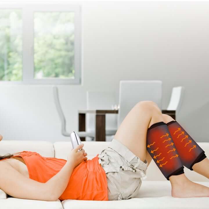 Load image into Gallery viewer, Bella2Bello Venida Air Compression Leg Massager with Heat  (Black) 10392

