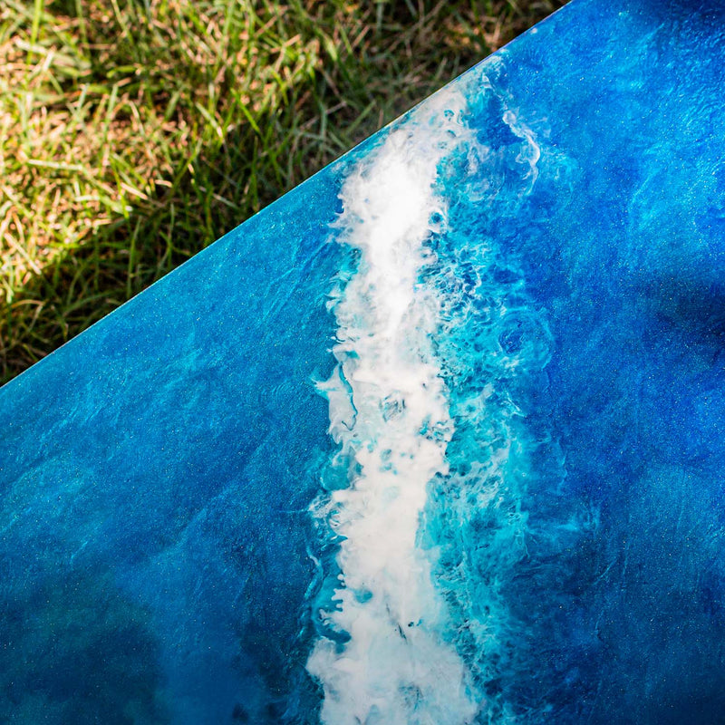 Load image into Gallery viewer, Studio Series Beach Resin 2x4 Cornhole Boards
