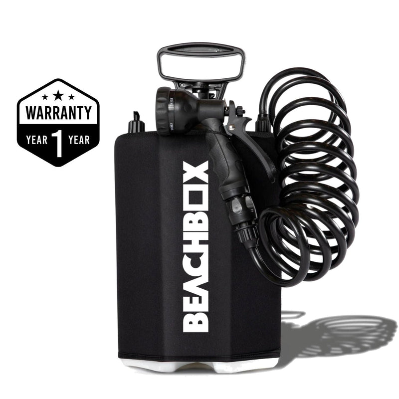 Load image into Gallery viewer, BeachBox Portable Shower Tank &#39;Black&#39;
