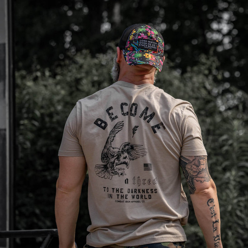 Load image into Gallery viewer, Lord Watch Over Me As I Stack Bodies Patch Tactical Ripstop Mesh Snapback Hat
