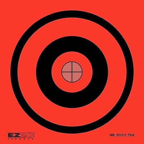 Load image into Gallery viewer, 100 EZ2C Mini Shooting Targets, Bright Fluorescent Self-Adhesive 3.5" x 3.5" USA MADE (Pack of 100)

