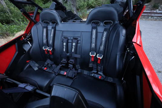 RZR PRO XP/ Pro S/ Pro R Rear Bench Seat W Harnesses (2025+)