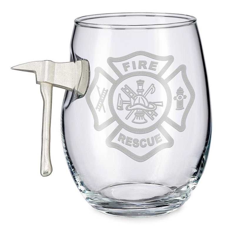 Load image into Gallery viewer, BenShot Fire Axe Glass - Maltese Cross
