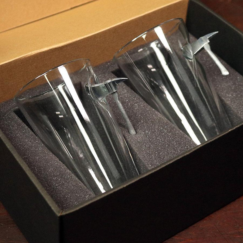 Load image into Gallery viewer, BenShot Fire Axe Glass - Maltese Cross
