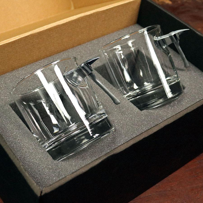 Load image into Gallery viewer, BenShot Fire Axe Glass - Maltese Cross
