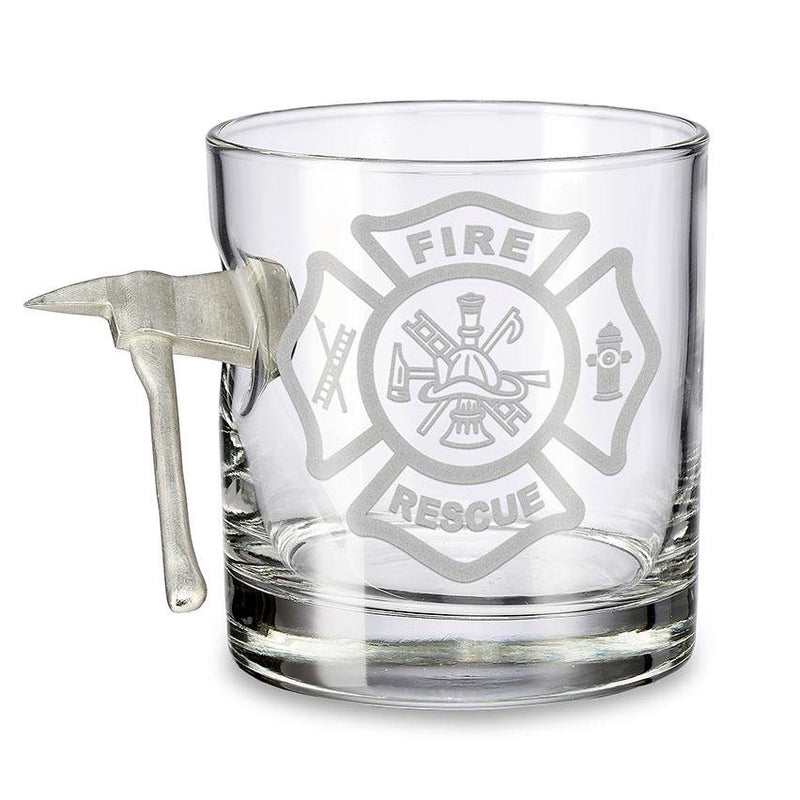 Load image into Gallery viewer, BenShot Fire Axe Glass - Maltese Cross
