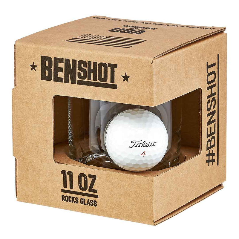 Load image into Gallery viewer, BenShot Golf Ball Glasses
