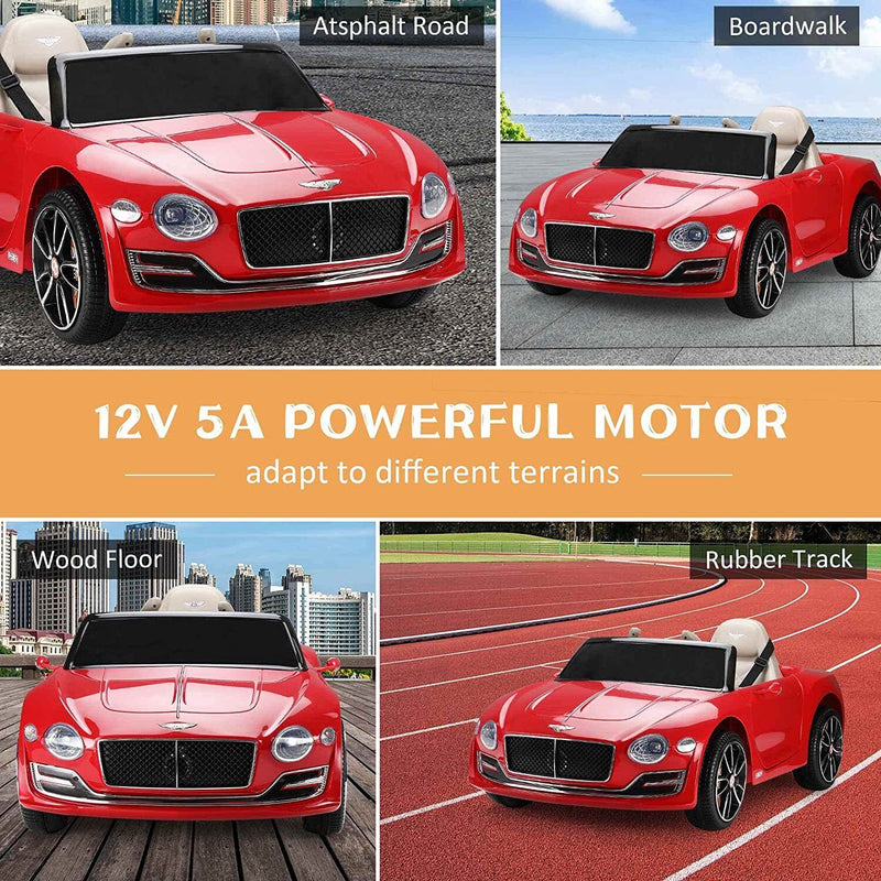 Load image into Gallery viewer, 12V Bentley Kids Electric Ride On Toy Cars with Remote Control - 3 Speed Options

