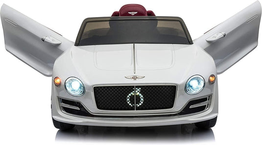 Bentley Licensed 12V Electric Ride On Car for Kids - White