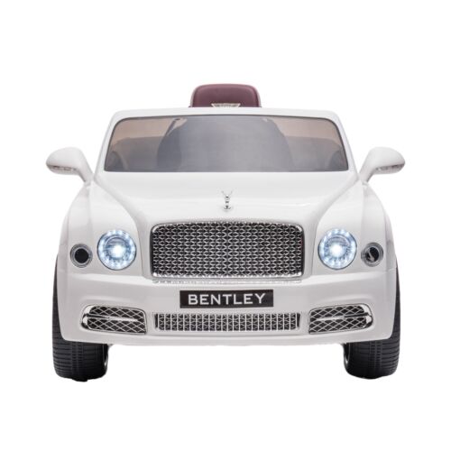 Bentley Mulsanne Licensed Electric Ride On Car for Kids - White