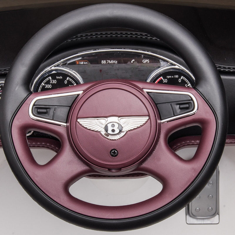 Load image into Gallery viewer, Bentley Mulsanne Licensed Electric Ride On Car for Kids - White
