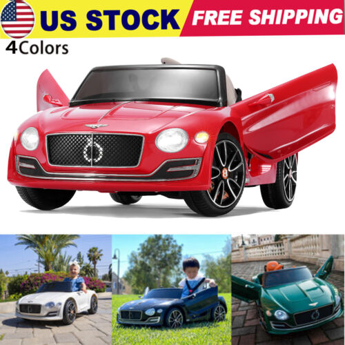 Load image into Gallery viewer, Bentley Style 12V 2.4G Kids Electric Car Ride-on Toy with Remote Control
