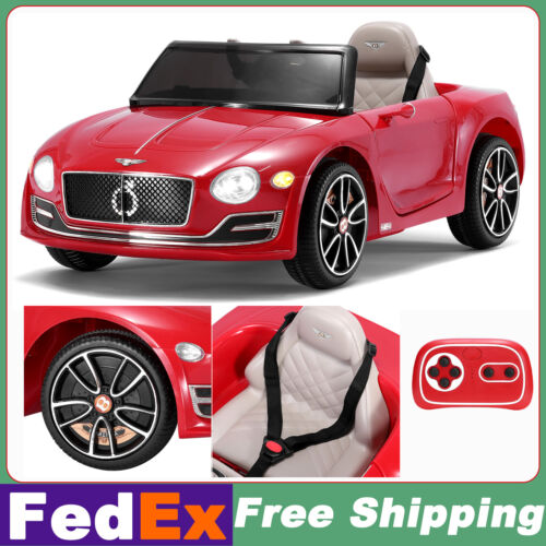 Bentley Style 12V Electric Kids Ride On Car with Remote Control - Perfect Gift for Children