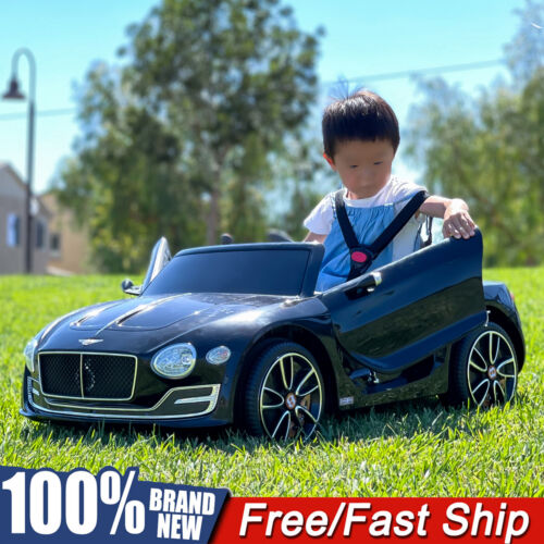Bentley Style 12V Electric Ride On Car for Kids with 2.4G Remote Control