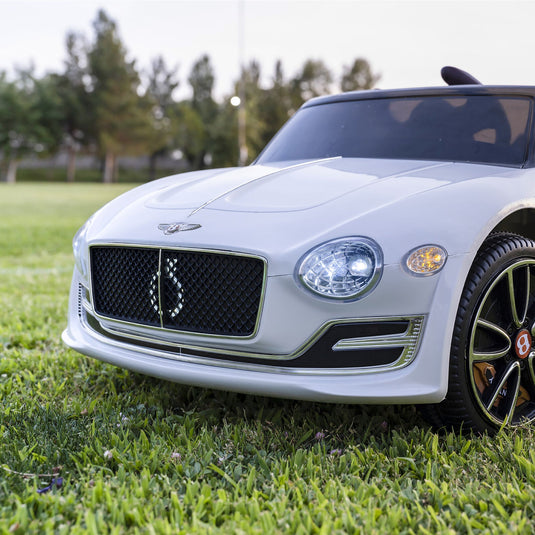 Bentley Style 12V Electric Ride-On Car with Remote Control and LED Lights for Kids