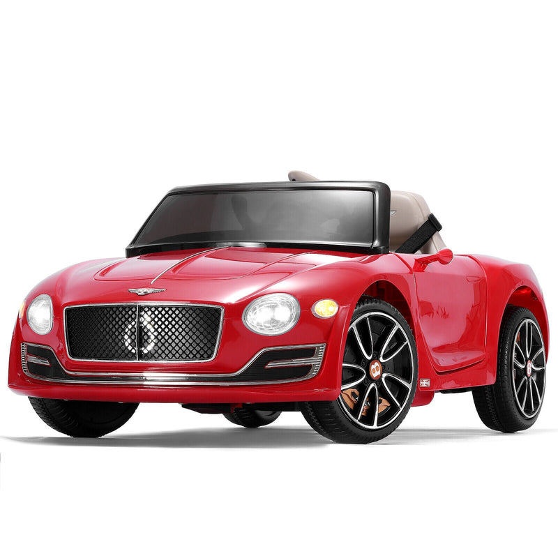 Load image into Gallery viewer, Bentley Style 12V Electric Ride-On Car with Remote Control and LED Lights for Kids
