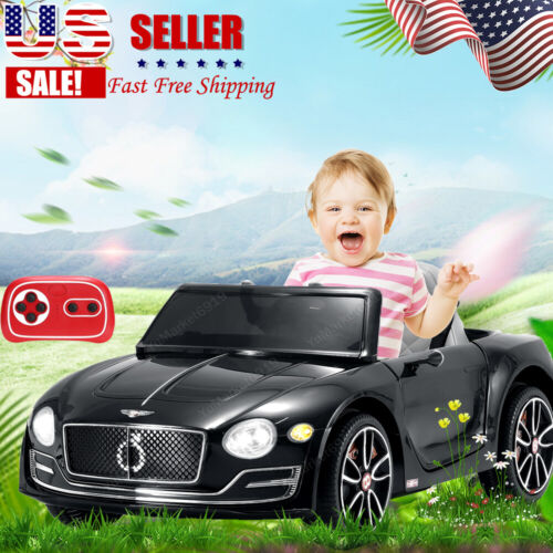 Load image into Gallery viewer, Bentley Style 12V Electric Ride On Toy Car with Remote Control and LED Lights
